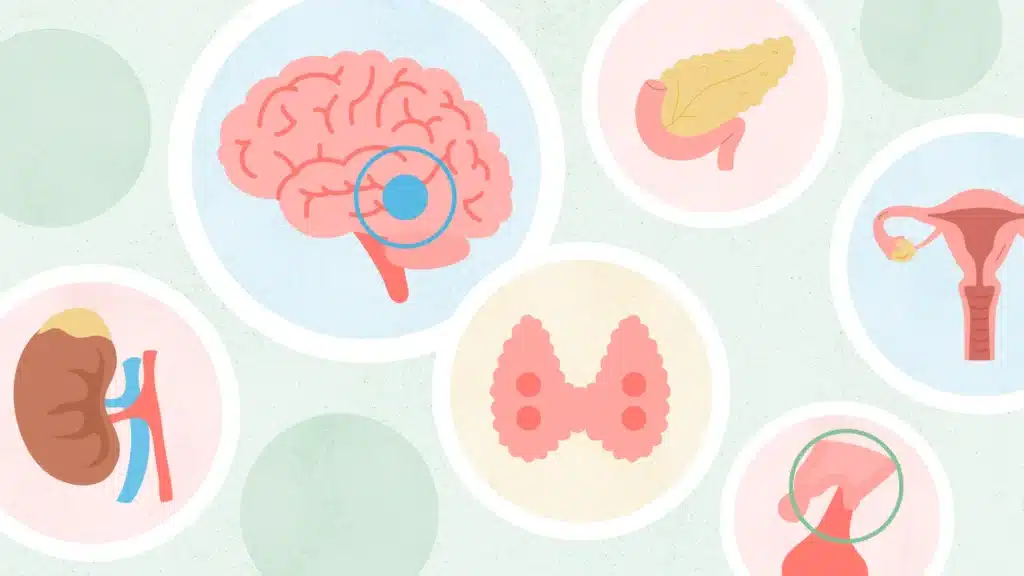 اختلالات غدد در اثر مواد مخدر