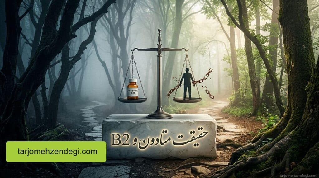 حقیقت متادون و B2 | مسیر درمان یا دامی پنهان؟